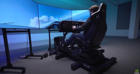 Prepara tu cartera: Nvidia GeForce Garage ha creado un simulador de vuelo de 20.000 euros para Microsoft Flight Simulator
