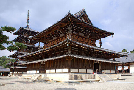 Este edificio de madera en Japón es el más antiguo del mundo y tiene casi de 1 500 años