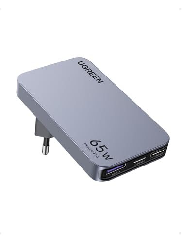 UGREEN Nexode Air 65W Cargador USB C Ultra Slim de Corriente Universal