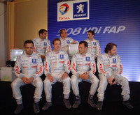 Equipos Peugeot para Le Mans