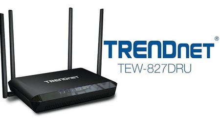TRENDnet TEW-827DRU, un router WiFi AC con velocidades de hasta 2.600 Mbps