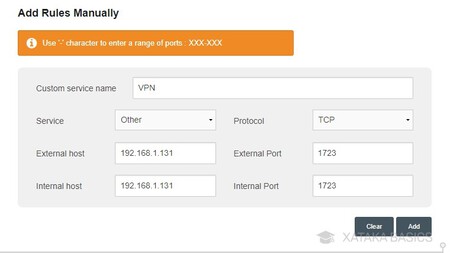 Abra portas no roteador e conceda permissões no firewall