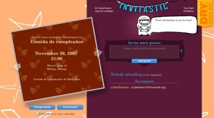 Invitastic, gestionando las invitaciones de nuestros eventos