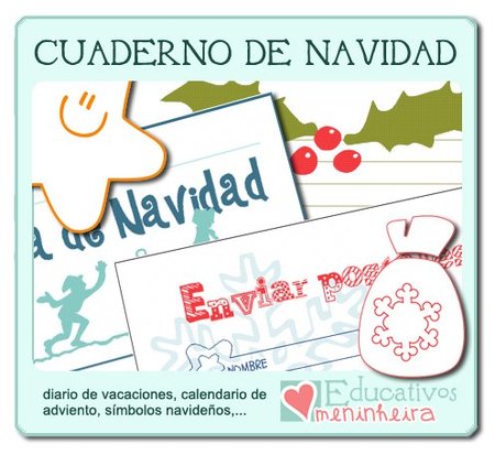 Cuaderno de Navidad de Educativos Meninheira