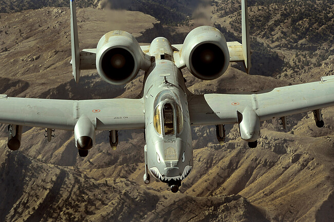 A 10 Thunderbolt II en Afghanistán