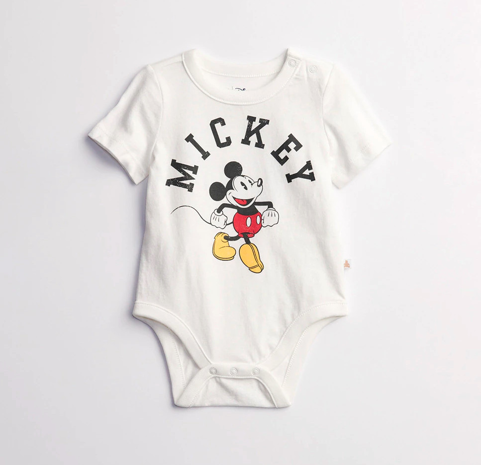 GAP Body de bebé niño con estampado Disney Mickey Mouse