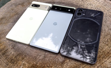 Nothing Phone (1) y Google Pixel