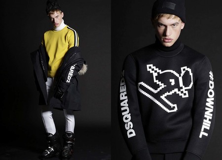 Y aunque a los Alpes no vayas, la colección de Esquí de DSquared2 es un must para el invierno