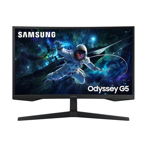 Monitor Samsung Odyssey 27" LED QHD 165Hz Freesync Curvo
