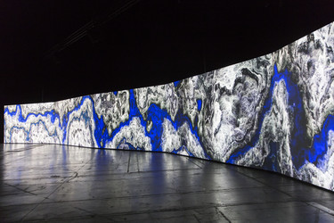 Sónar 2016 se inaugura con una monumental instalación de arte new media "Earthworks" 