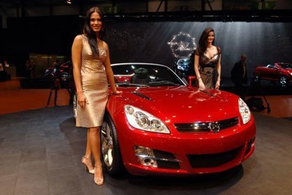 Presentación del nuevo Opel GT en Ginebra