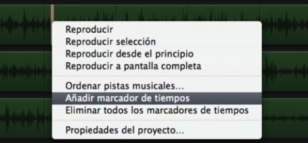 Globo: Añadir marcador de tiempo
