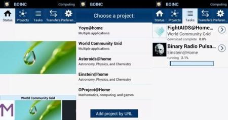 Ayuda a la ciencia mientras se carga tu smartphone con Boinc