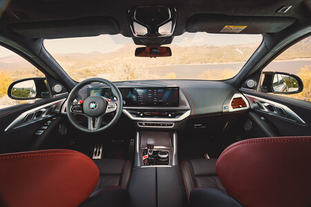 Bmw Xm Label Red interior