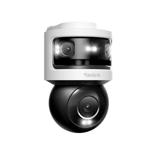 Reolink Cámara de Seguridad para Exteriores de Triple Lente, OMVI 3i PoE