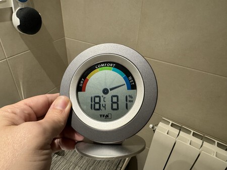 Humedad sin el aparato del Mercadona