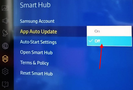 Smart TV, Aplicaciones con Smart Hub