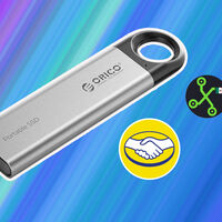 Este SSD externo parece una memoria USB, pero tiene 1 TB de capacidad y lo puedes usar hasta en el celular