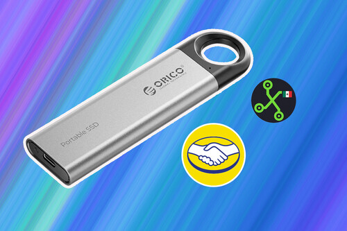 Este SSD externo parece una memoria USB, pero tiene 1 TB de capacidad y lo puedes usar hasta en el celular