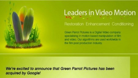 Google compra Green Parrot Pictures para mejorar los vídeos de YouTube