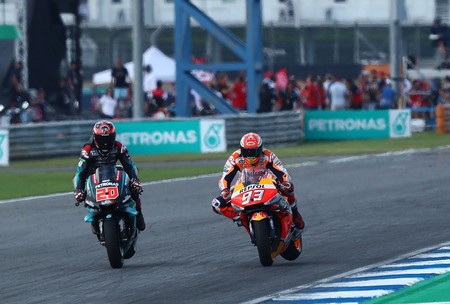 Quartararo Marquez Tailandia Motogp 2019