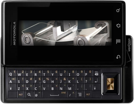 Motorola Milestone y la dureza de su pantalla, gracias a Gorilla Glass