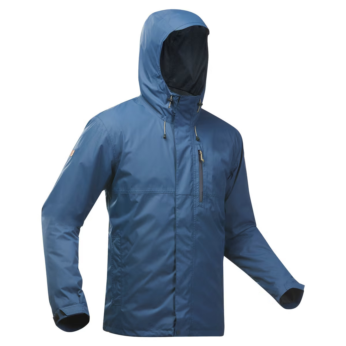 Chaqueta impermeable de montaña y trekking con capucha Hombre Quechua NH500
