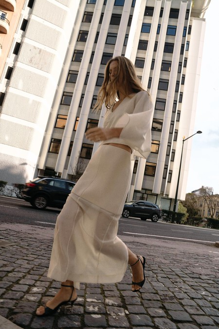 Zara Falda Transparencias