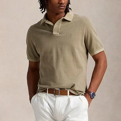 Polo Ralph Lauren Polo de hombre icónico de piqué Regular Fit