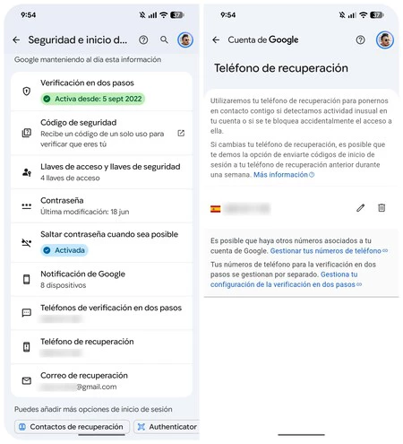 Config Cuentas De Google