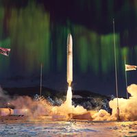 En un gesto de incalculable francesidad, Francia ha bautizado al primer cohete lanzado desde sus fronteras como "Baguette One"