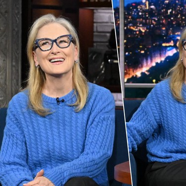 Miranda Priestly tenía razón: el jersey azul cerúleo vuelve y así lo lleva Meryl Streep (mejor que Andy) en primavera