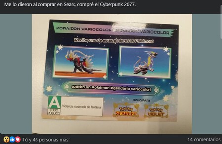Koraidon Miraidon Shiny Mexico Codigos