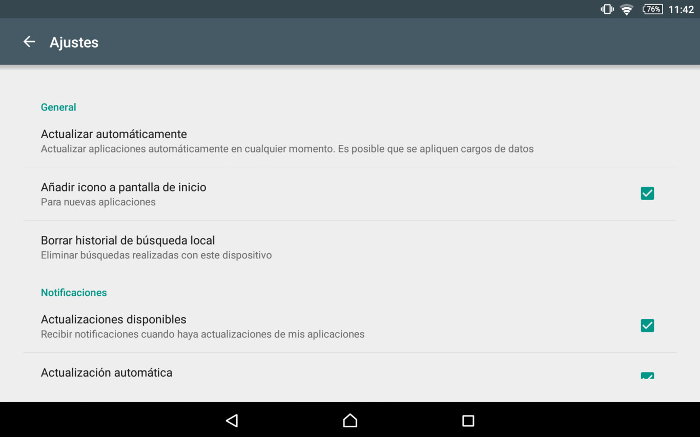 Así podrás borrar el historial de búsquedas de la Google Play Store