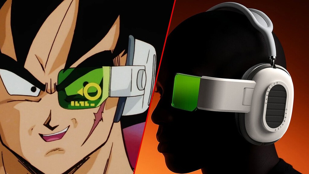 Esta colaboración con Dragon Ball es una locura: convierte tus AirPods Max en el rastreador de poder de Bardock y Vegeta