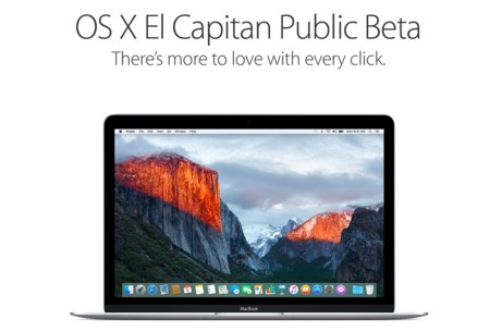 La primera beta de OS X El Capitan 10.11.1 llega al canal público