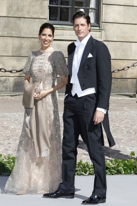 Luis Medina, ese ¿representante español? en la boda de Magdalena de Suecia
