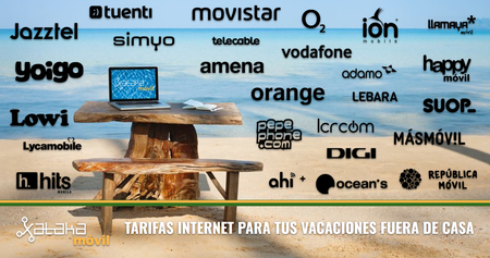 Qué ofrecen los operadores para llevarte internet en vacaciones o a tu segunda residencia