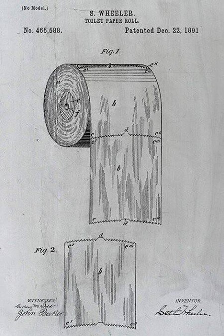 Toilet Paper patent