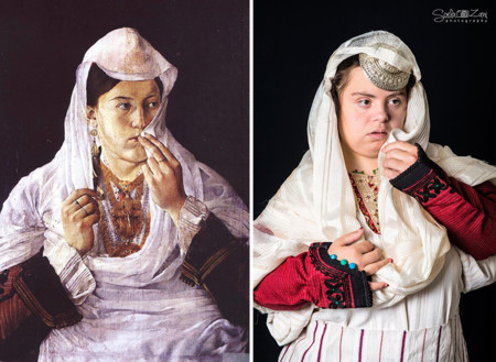 Autor crea retratos de niños con síndrome de Down para mostrar que todo el mundo es una obra de arte