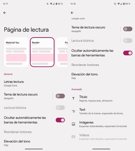 Diseno De La Pagina De Lectura Readyou
