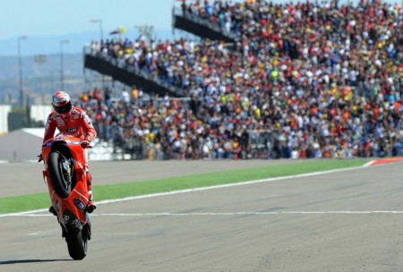 Casey Stoner Ducati Aragon 2010 Motogp