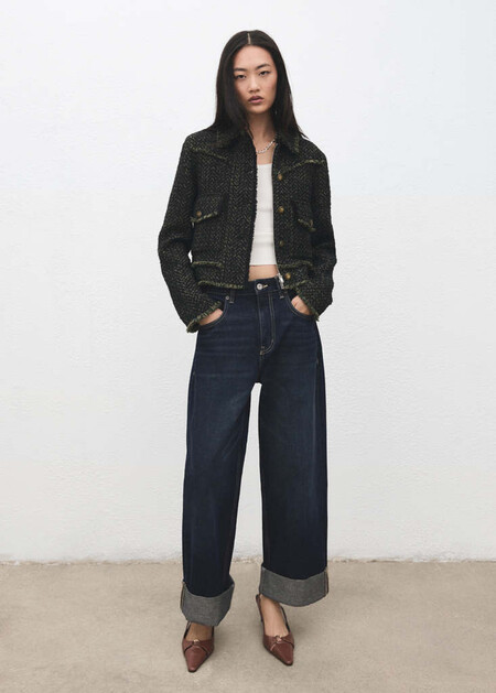 chaqueta tweed