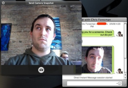 Chax 2.2: fotos con la iSight, historial y multitouch para tu iChat