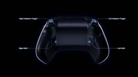 Control Alienware Detras