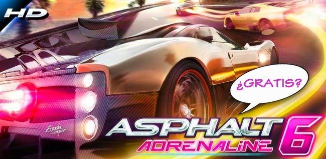 Asphalt 6 HD, gratis para el SGS 2