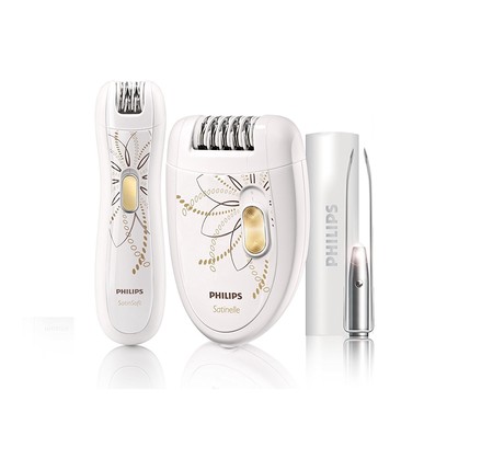El set de depiladora eléctrica de precisión Philips HP6540/00 con pinzas con luz incluidas está por 35,94 euros en Amazon