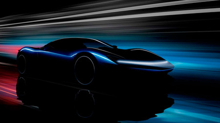 El hiperdeportivo eléctrico Pininfarina PF0 nos deja ver sus esculturales formas en este teaser