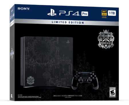 Así será el pack de PS4 Pro de Kingdom Hearts III de edición limitada