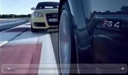 Vídeo promocional del Audi RS4 en Paul Ricard